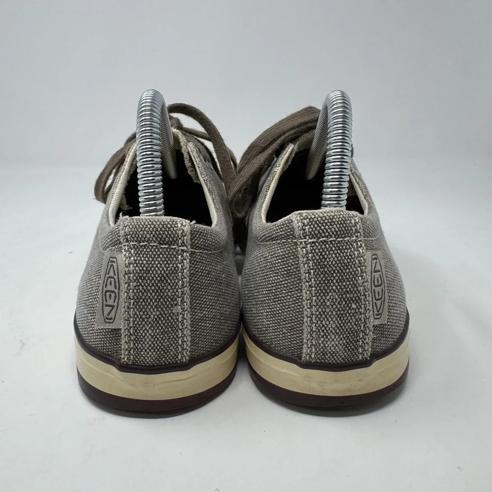 KEEN Vulcanized Footwear Gray Canvas Tweed Sneakers Women's Size 8.5